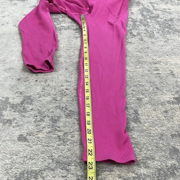 New FP Movement Free Throw One Piece Jumpsuit Pink Stretch Athletic Sz S - Picture 9 of 9